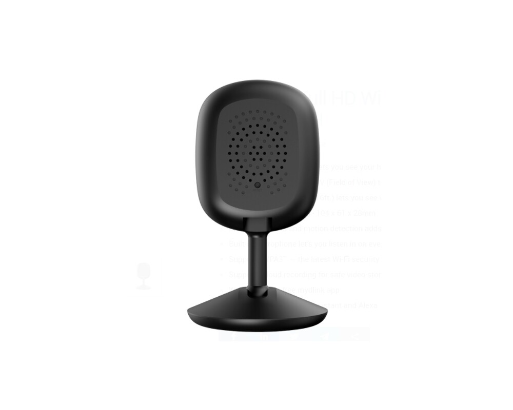 Цифрова IP камера D-Link Compact Full HD Wi-Fi Camera 3