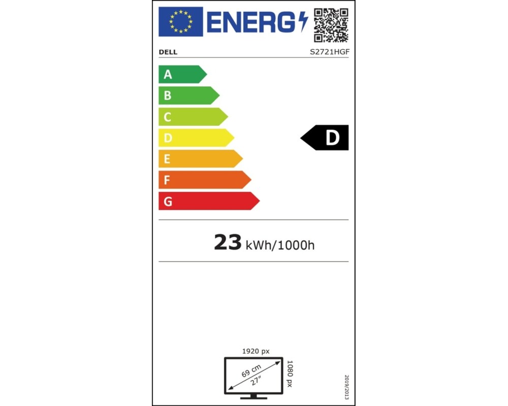 Монитор Dell S2721HGF 27.0" Curved 12