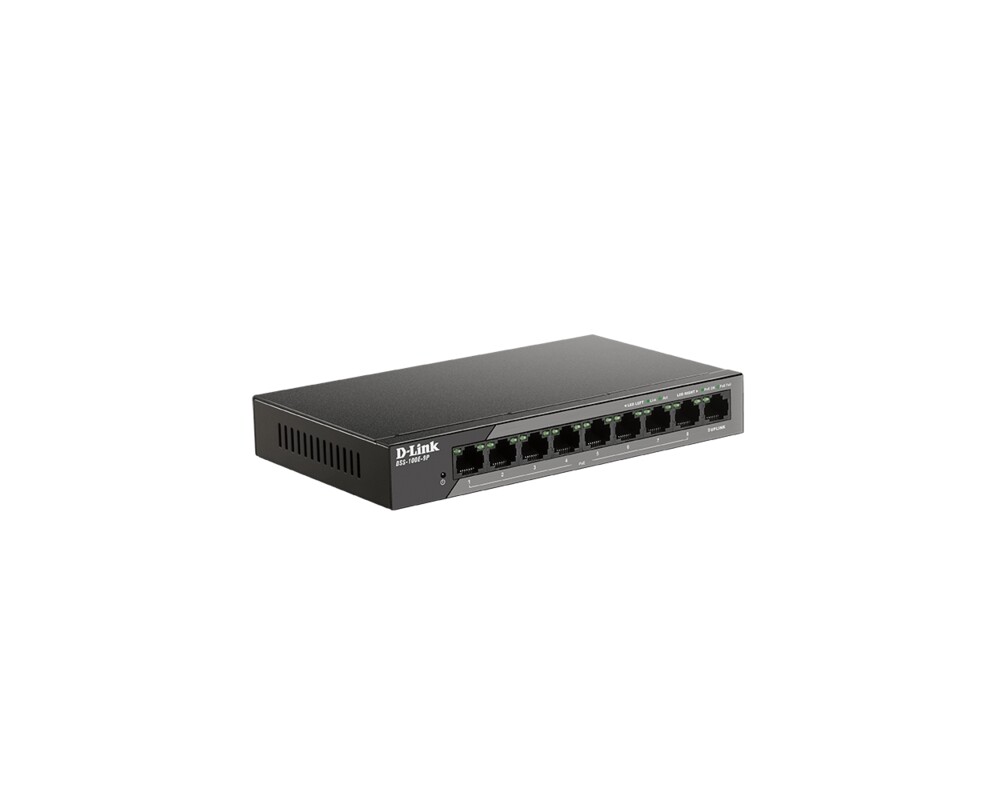 Switch (Комутатор) D-Link 9-Port 10/100 Unmanaged long range PoE Surveillance Switch 3