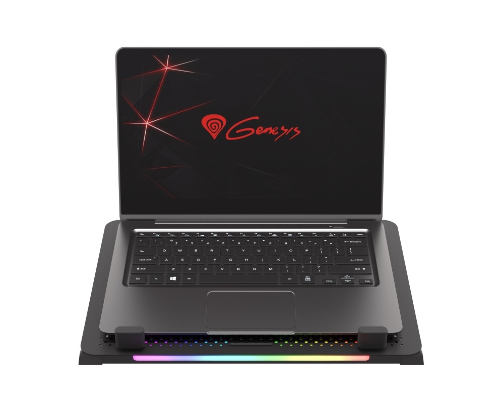 Охлаждаща подложка Genesis Laptop Cooling Pad Oxid 450 RGB 15.6" 2