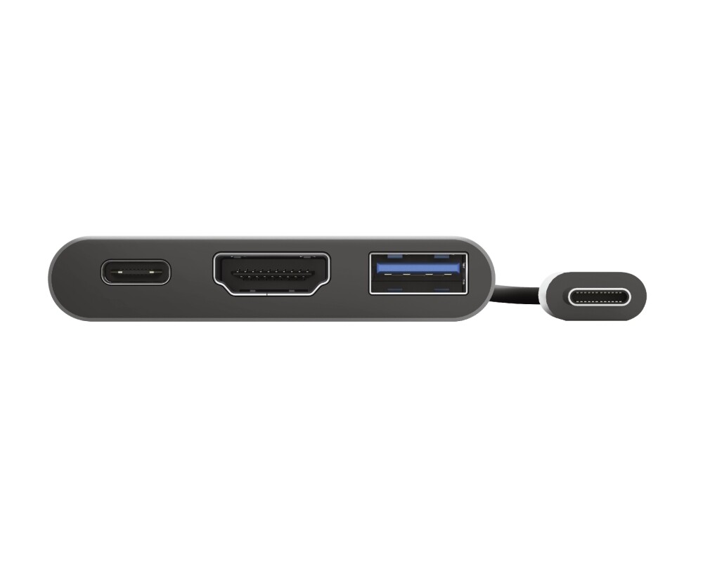 Адаптери TRUST Dalyx 3-IN-1 USB-C Adapter 4