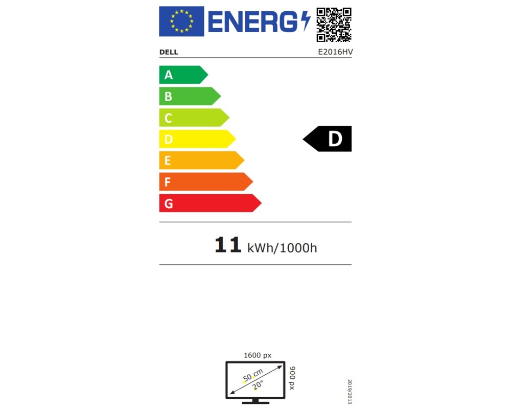 Монитор Dell E2016HV 19.5'' 5