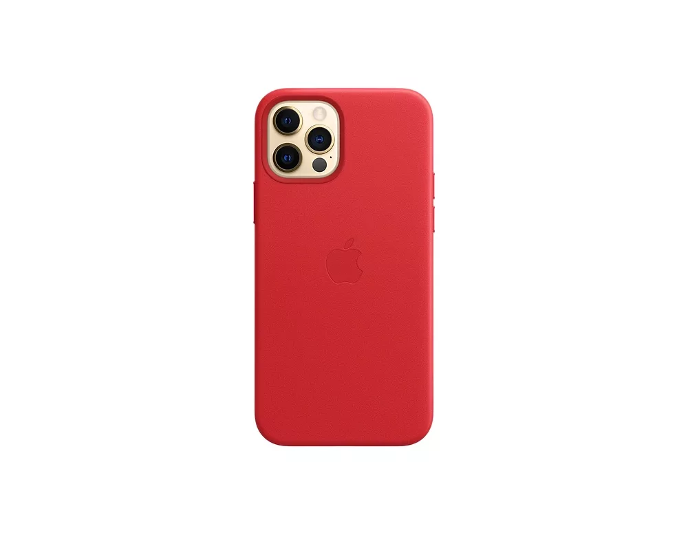 Калъф Apple iPhone 12/12 Pro Leather Case with MagSafe - (PRODUCT)RED 7