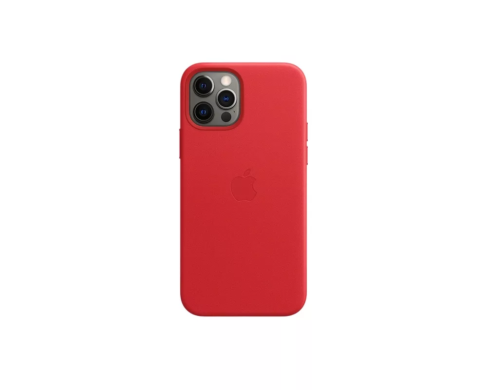 Калъф Apple iPhone 12/12 Pro Leather Case with MagSafe - (PRODUCT)RED 8