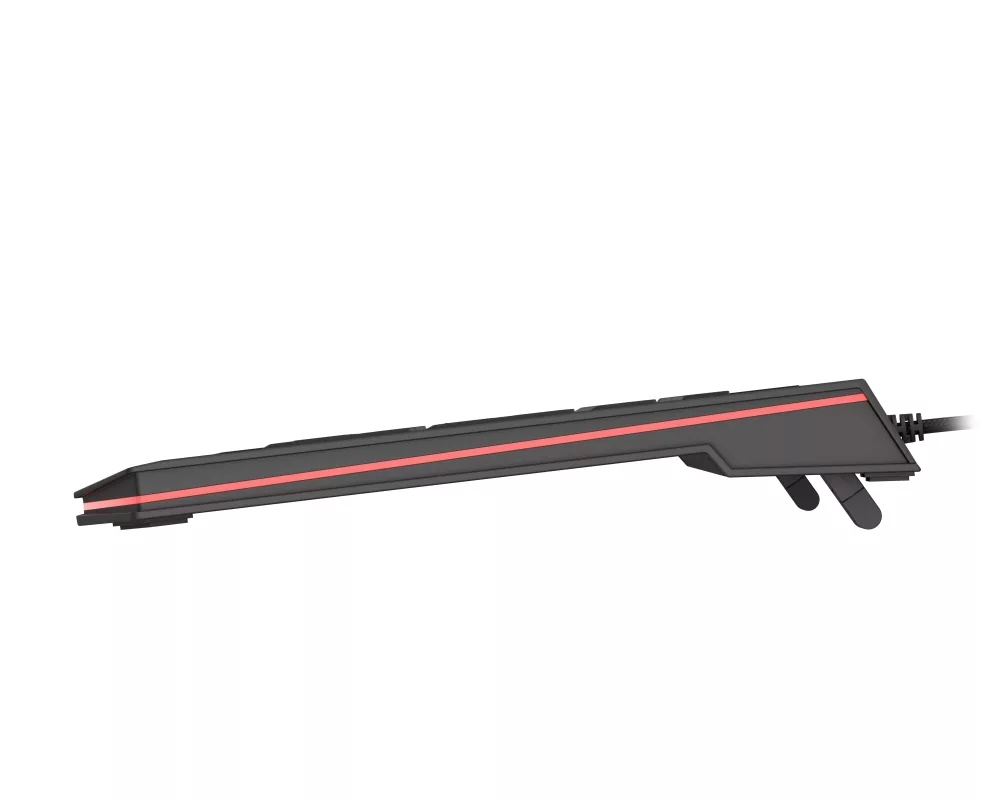 Клавиатура Genesis Gaming Keyboard Lith 400 RGB US Layout RGB Backlight X-Scissor Slim 5