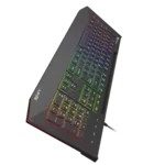 Клавиатура Genesis Gaming Keyboard Lith 400 RGB US Layout RGB Backlight X-Scissor Slim 4