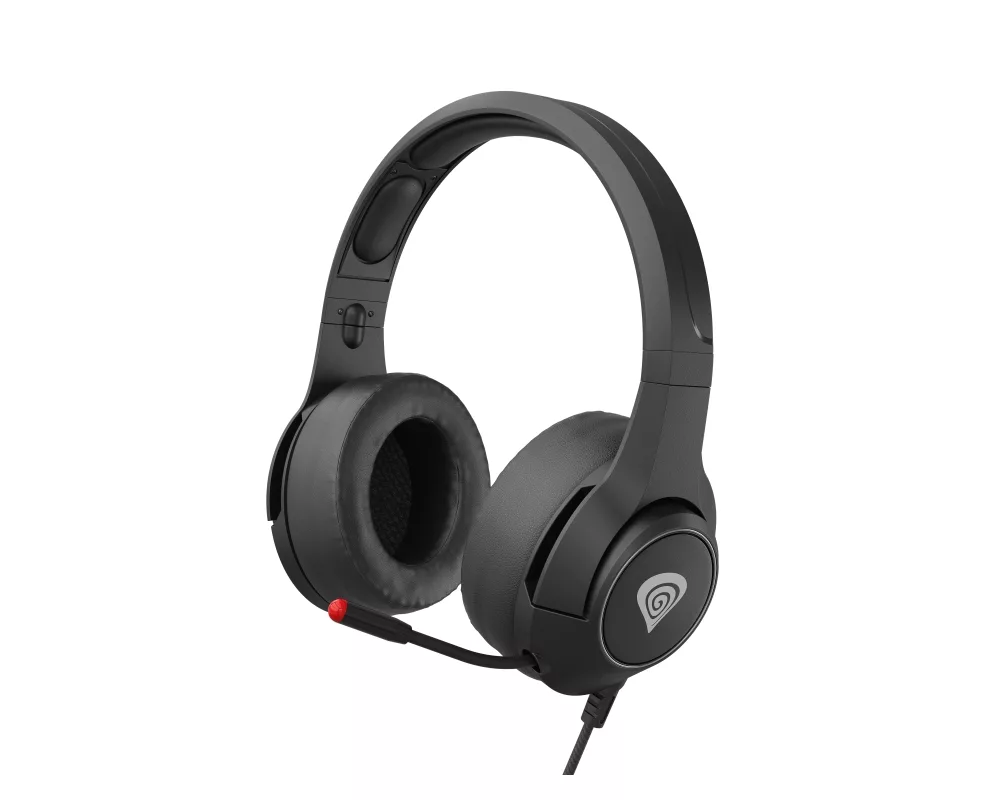 Слушалки Genesis Headset Argon 600 With Microphone Adapter Black 6
