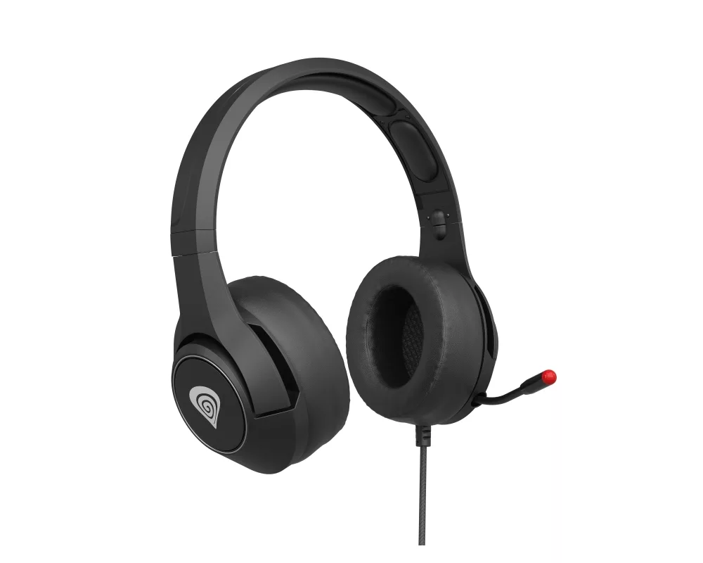 Слушалки Genesis Headset Argon 600 With Microphone Adapter Black 5
