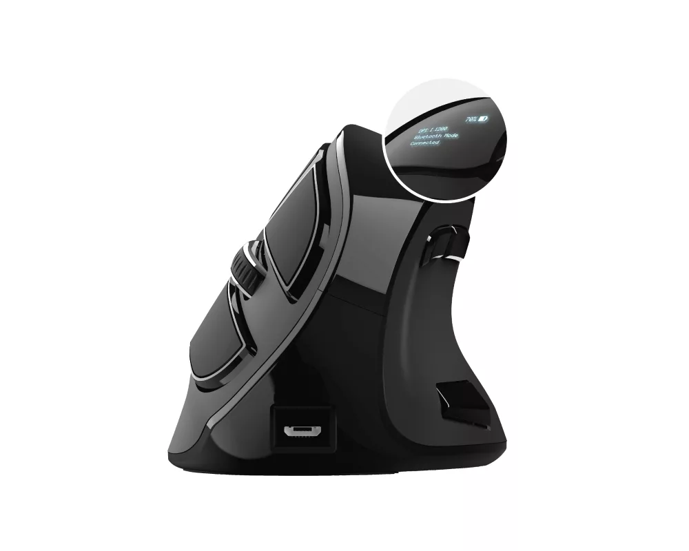 Мишка TRUST Voxx Ergonomic Wireless Rechargeable Mouse 8
