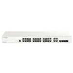 <span>Switch (Комутатор)</span> D-Link 28-Port Gigabit Nuclias Smart Managed Switch including 4x 1G Combo Ports (With 1 Year License) <span class='catalog-num-in-name'>DBS-2000-28</span> - 