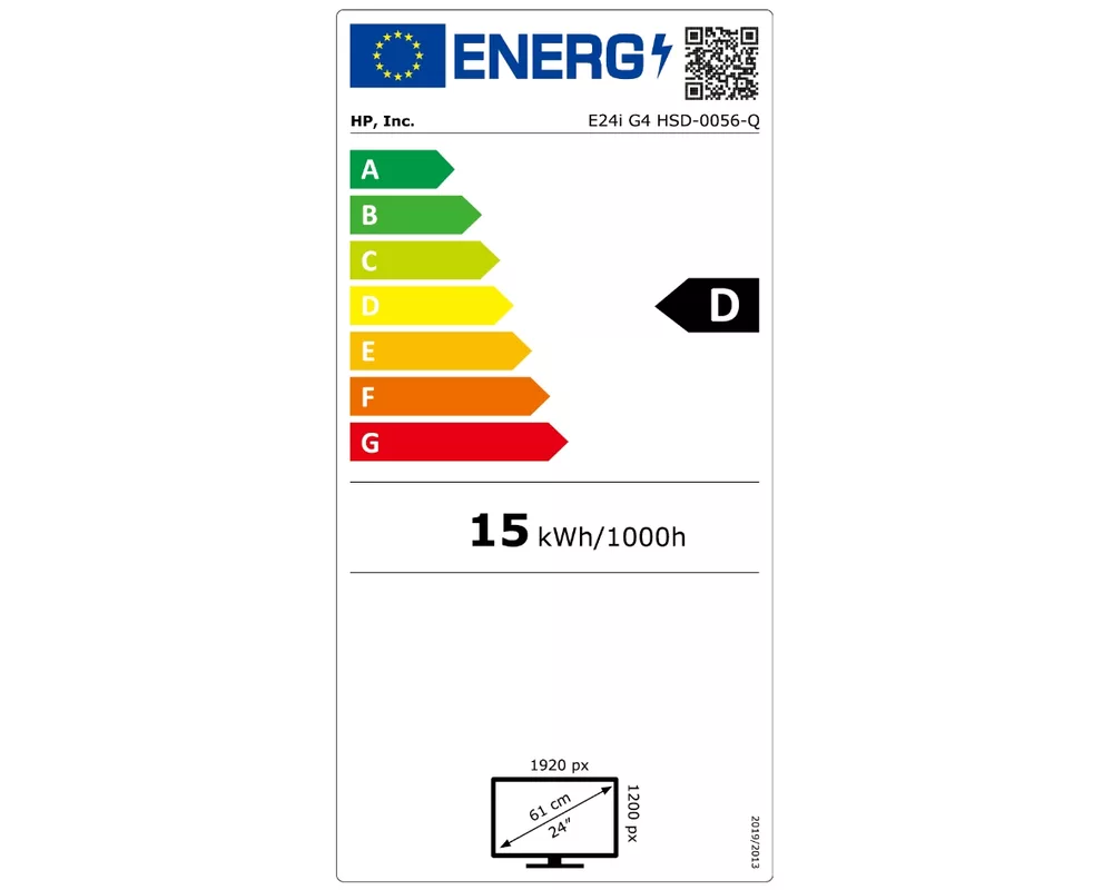 Монитор HP E24i G4 24inch IPS WUXGA 1920x1200 16:10 Display Port HDMI VGA 5xUSB 3 7