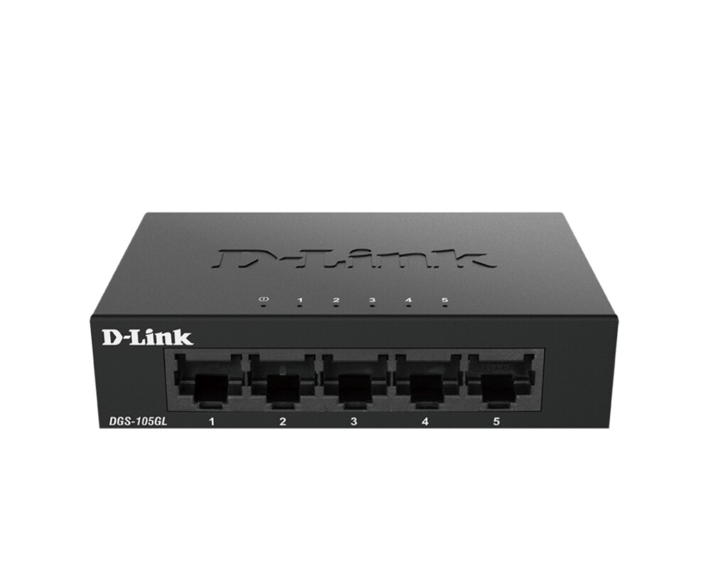 Switch (Комутатор) D-Link 5-Port Gigabit Ethernet Metal Housing Unmanaged Switch 2