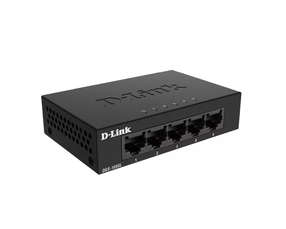 Switch (Комутатор) D-Link 5-Port Gigabit Ethernet Metal Housing Unmanaged Switch 2