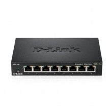  D-Link 8-Port Gigabit Ethernet Metal Housing Unmanaged Switch 189457 DGS-108GL на топ цена - PIC.bg