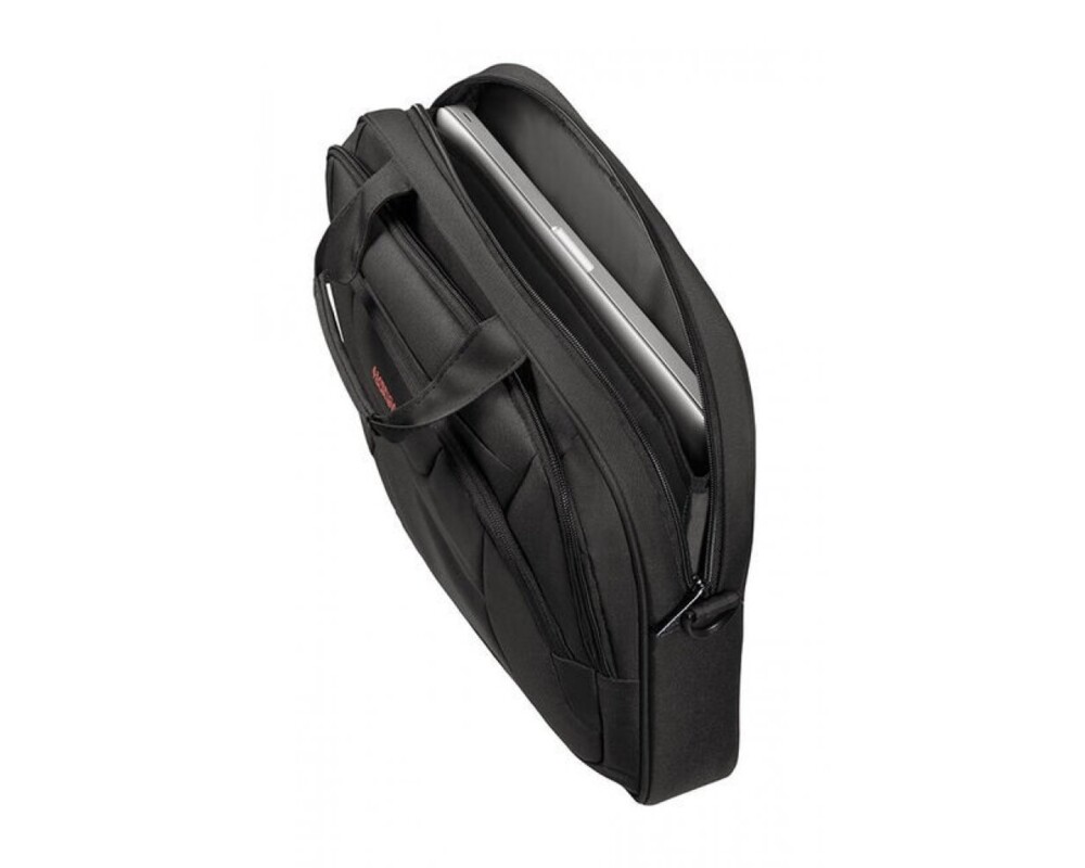 Чанта Samsonite At Work Laptop Bag 39.6cm/15.6" Black/Orange 6
