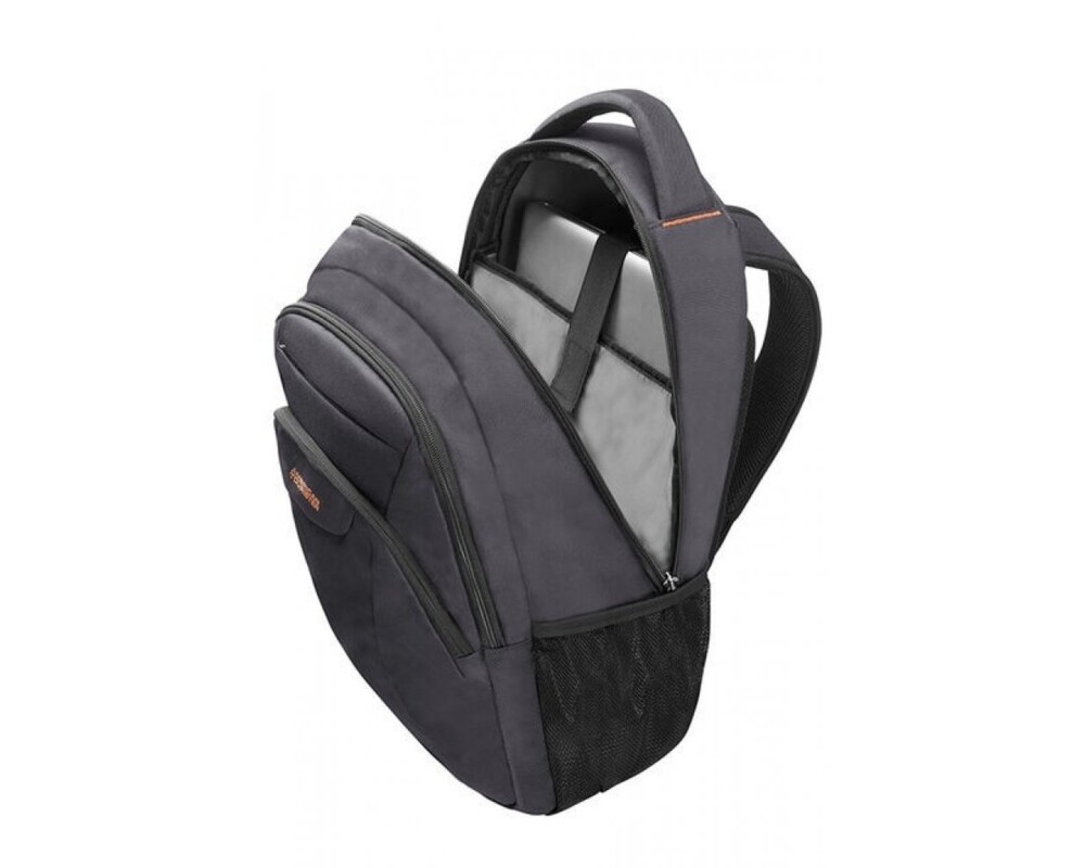 Раница Samsonite At Work Laptop Backpack 38.5cm/14.1" Grey/Orange 2