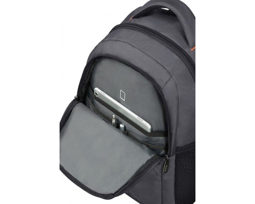 Раница Samsonite At Work Laptop Backpack 38.5cm/14.1" Grey/Orange 8