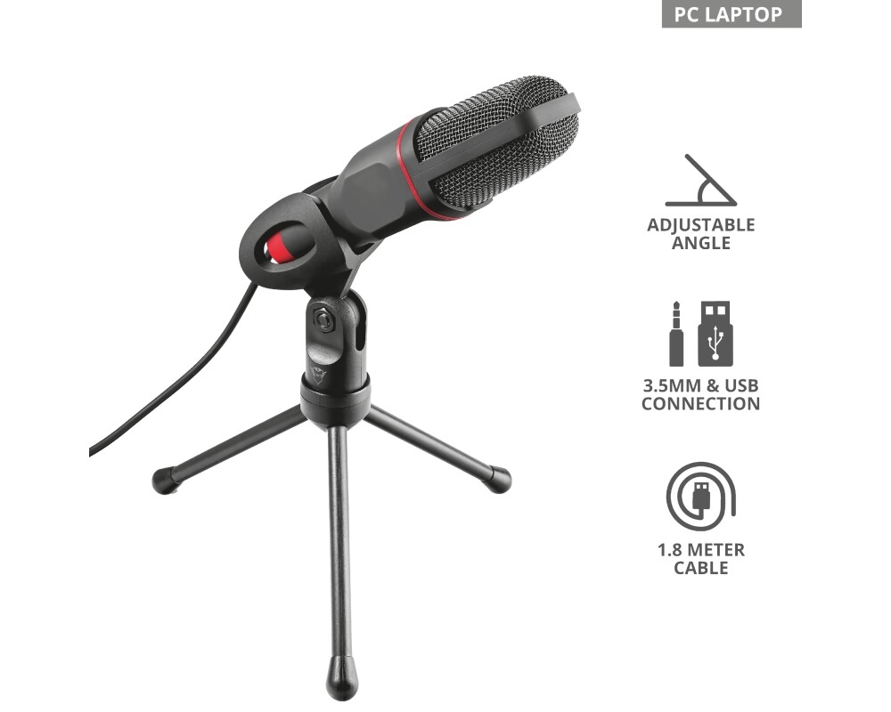Микрофон TRUST GXT 212 Mico USB Microphone v2 8