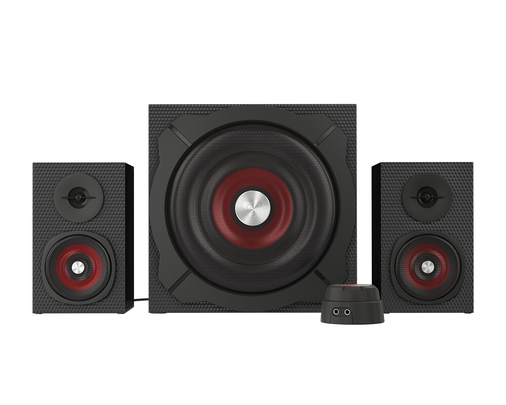 Тонколони Genesis Speakers Helium 600 60W Rms 2.1 Black Wired Remote Control 2
