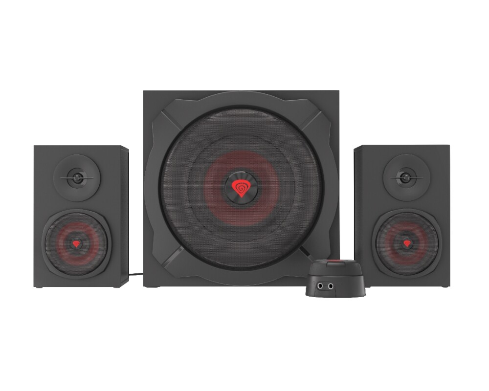 Тонколони Genesis Speakers Helium 610BT 60W Rms 2.1 Black Wired Remote Control 4