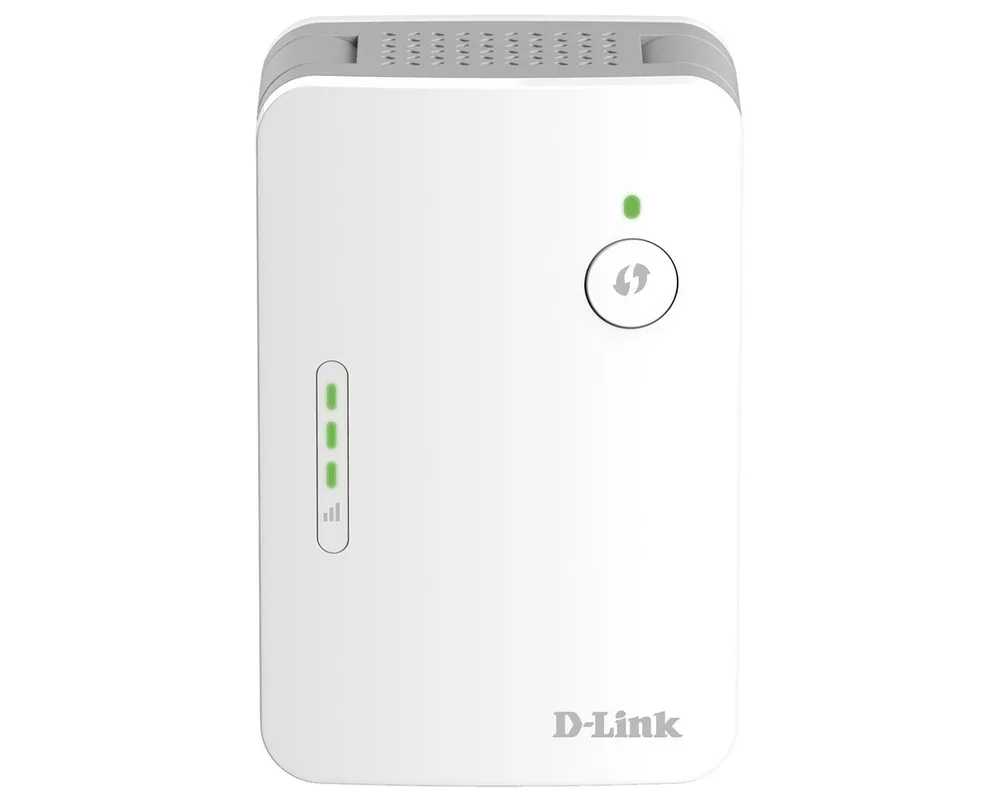 Безжичен усилвател D-Link Wireless AC1200 Dual Band Range Extender with GE port 2