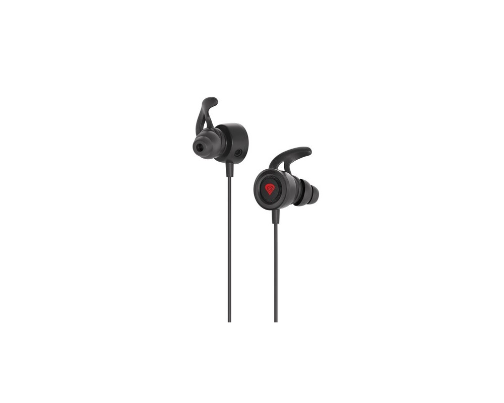 Слушалки Genesis Earphones Oxygen 200 With Microphone Stereo Black 3
