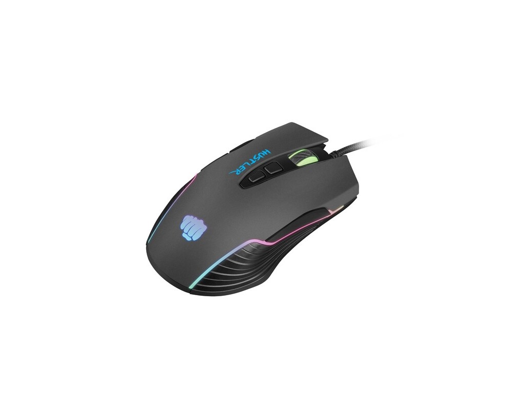 Мишка Fury Gaming Mouse Hustler 6400DPI Optical With Software RGB Backlight 2
