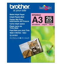  Brother BP-60 A3 Innobella Matt Photo Paper (A3/25 sheets) 192977 BP60MA3 на топ цена - PIC.bg