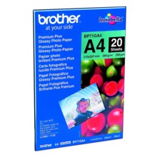  Brother BP71GA4 Premium Plus Glossy Photo Paper 20 Sheets 192981 BP71GA4 на топ цена - PIC.bg
