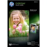 <span>Хартия</span> HP Everyday Glossy Photo Paper-100 sht/10 x 15 cm <span class='catalog-num-in-name'>CR757A</span> - 