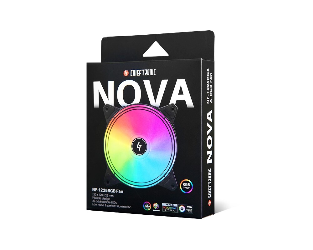 Вентилатор Chieftec Nova A-RGB Fan 9
