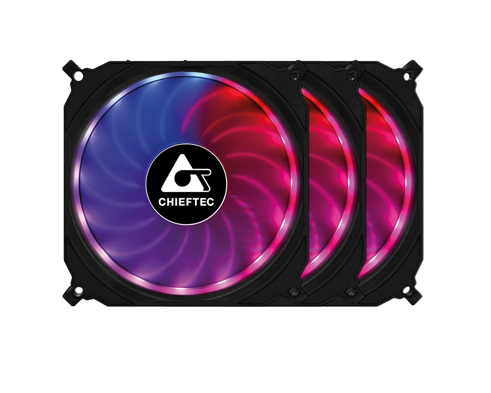Вентилатор Chieftec Tornado 3 x RGB Fan 2