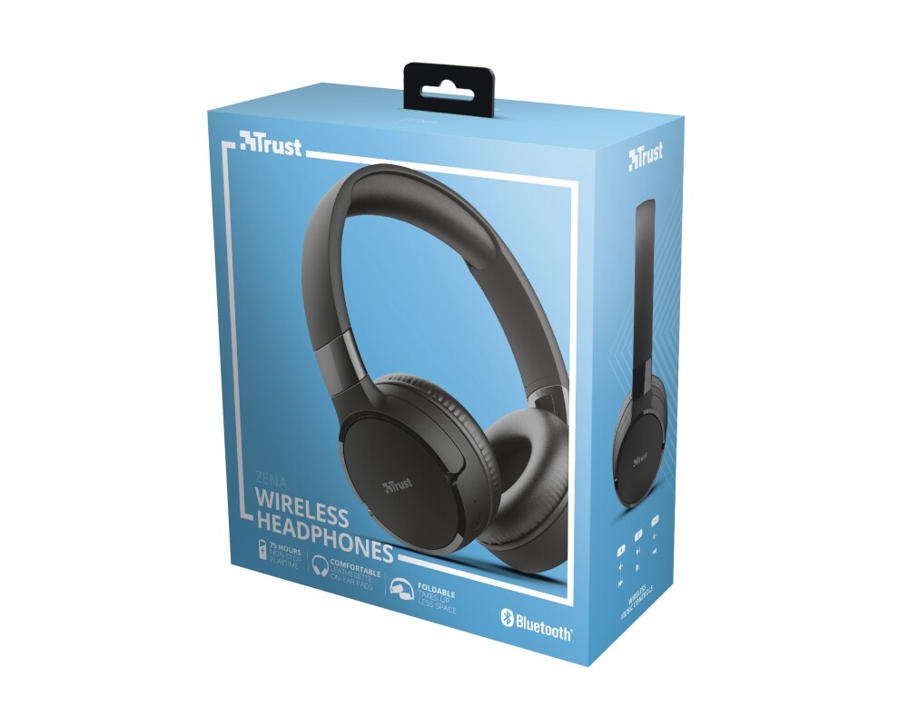 Слушалки TRUST Zena Bluetooth Wireless Headphones 11