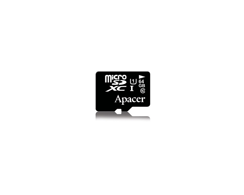 Флаш карта Apacer 64GB Micro-Secure Digital XC UHS-I Class 10 (1 adapter) 2