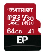  Patriot EP Series 64GB Micro SDXC V30 195694 PEF64GEP31MCX на топ цена - PIC.bg