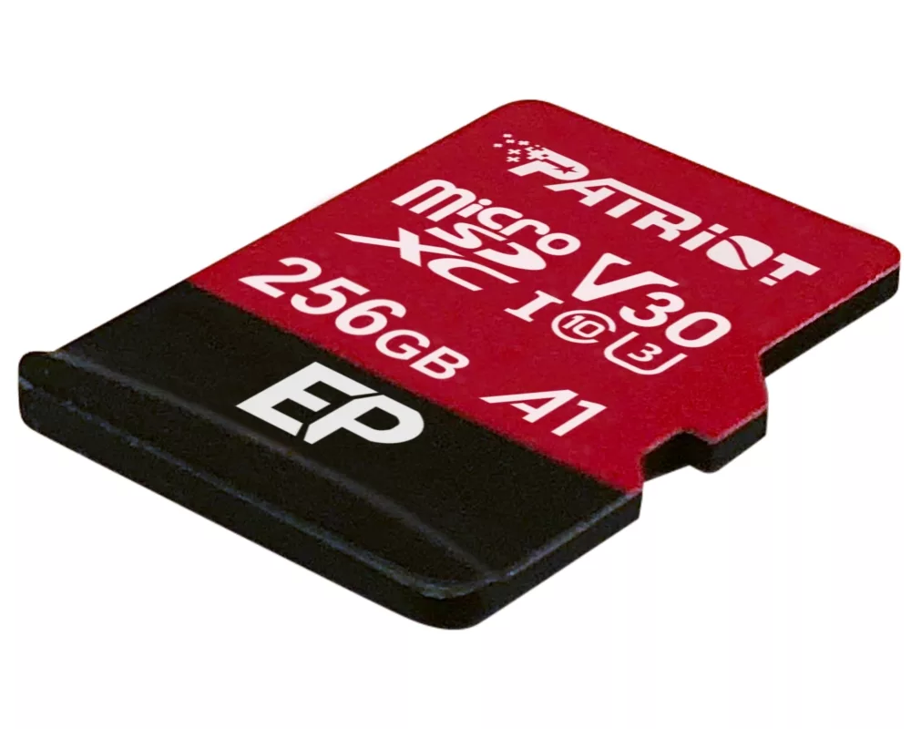 Флаш карта Patriot EP Series 256GB micro SDXC V30 2