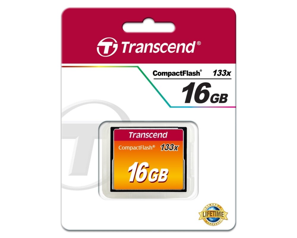 Флаш карта Transcend 16GB CF Card (133X) 4