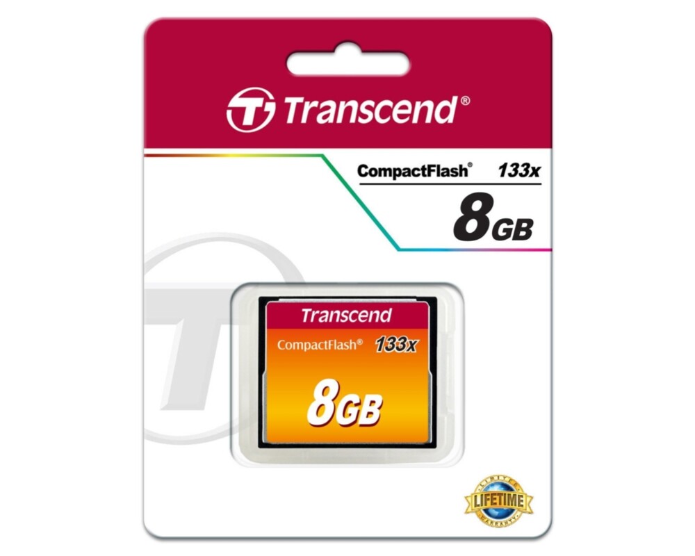 Флаш карта Transcend 8GB CF Card (133X) 4