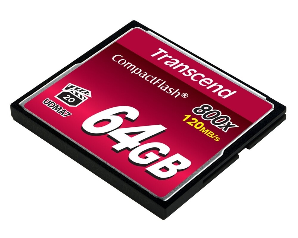 Флаш карта Transcend 64GB CF Card (800x) 3