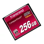 Флаш карта Transcend 256GB CF Card (800x) 3