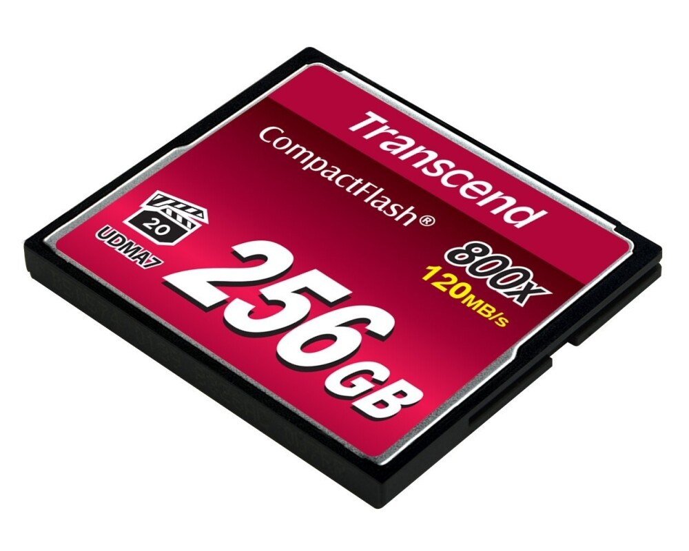 Флаш карта Transcend 256GB CF Card (800x) 2