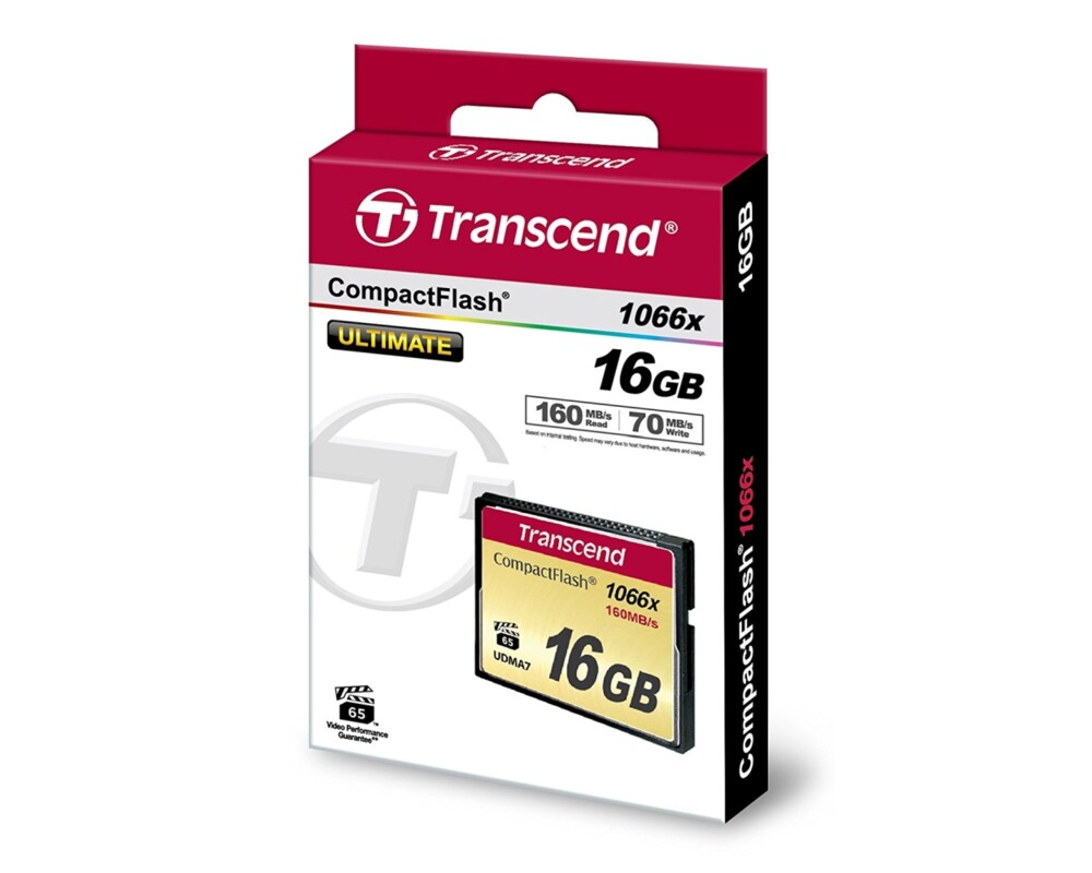 Флаш карта Transcend 16GB CF Card (1066x) 5