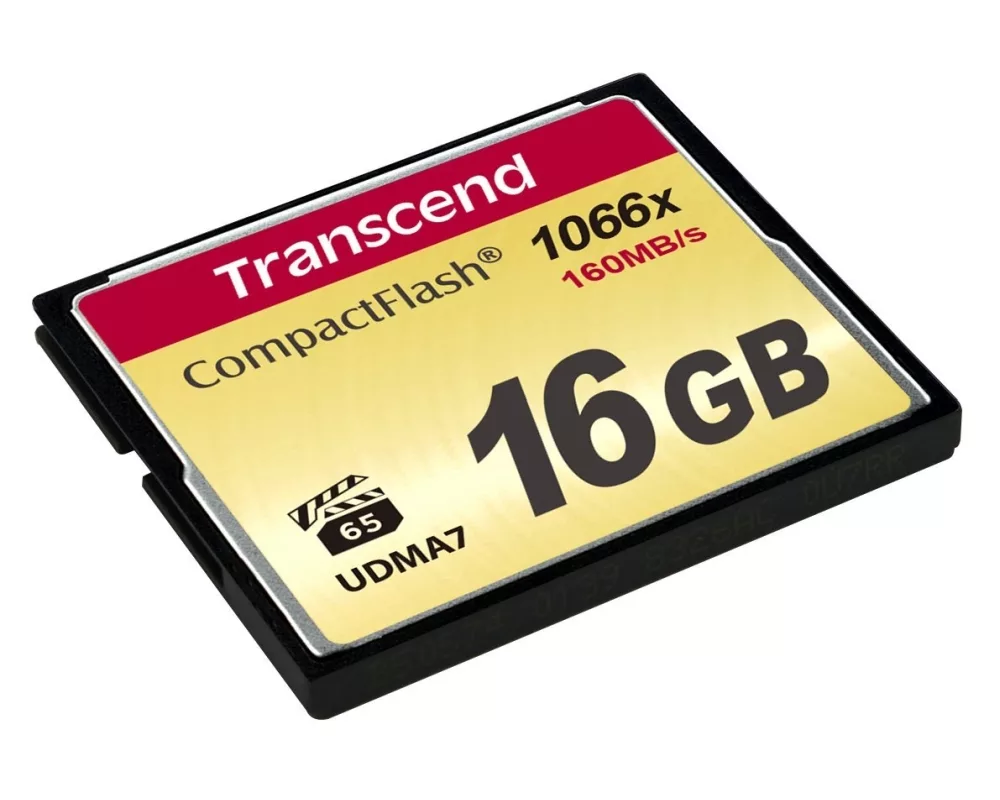 Флаш карта Transcend 16GB CF Card (1066x) 2