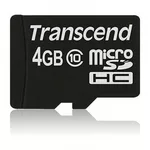 <span>Флаш карта</span> Transcend 4GB micro SDHC (No Box & Adapter <span class='catalog-num-in-name'>TS4GUSDC10</span> - 