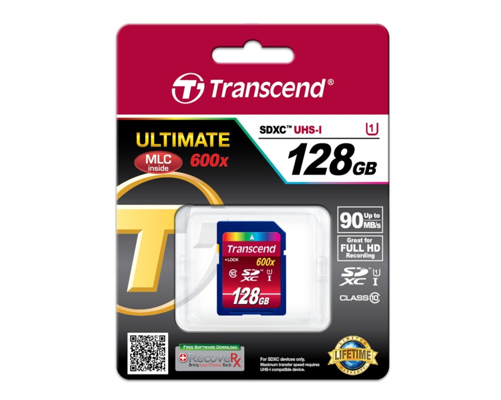 Флаш карта Transcend 128GB SDXC UHS-I (Class10) 2