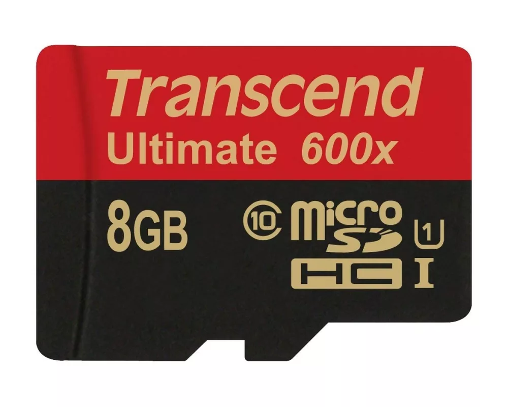 Флаш карта Transcend 8GB micro SDHC UHS-I (with adapter 2