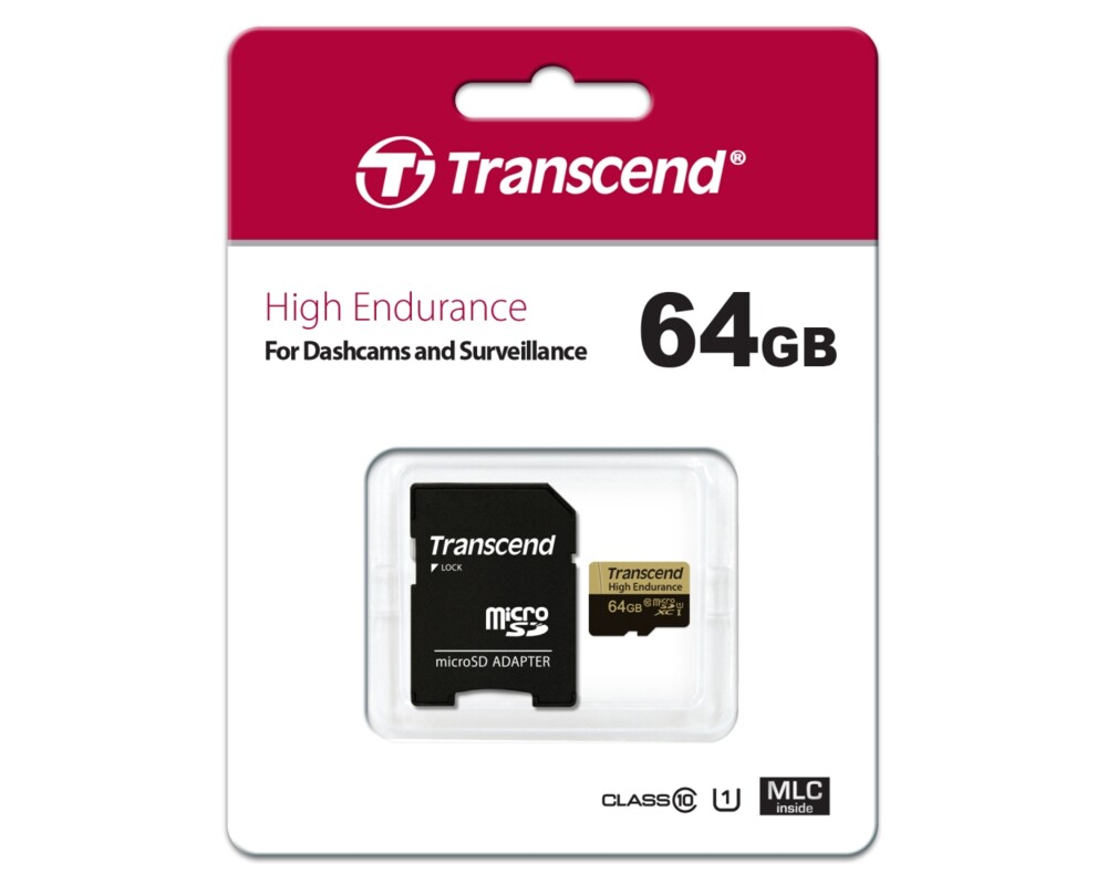 Флаш карта Transcend 64GB USD Card (Class 10) Video Recording 4