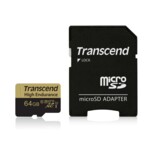 <span>Флаш карта</span> Transcend 64GB USD Card (Class 10) Video Recording <span class='catalog-num-in-name'>TS64GUSDXC10V</span> - 