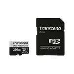 <span>Флаш карта</span> Transcend 256GB micro SD w/ adapter UHS-I U3 A2 Ultra Performance <span class='catalog-num-in-name'>TS256GUSD340S</span> - 