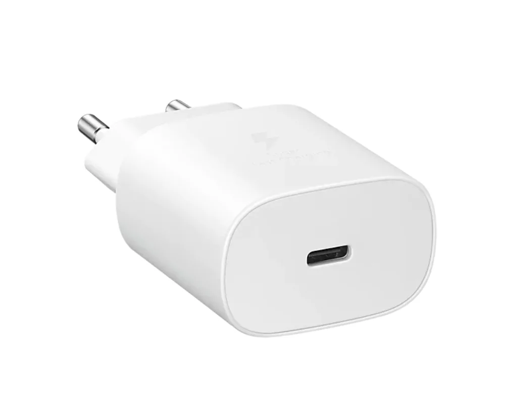 Зарядно SAMSUNG Charger 25W Travel Adapter USB Type C without cable White 3
